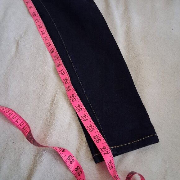 Current/Elliot x Hatch Size 27 The Maternity Stiletto Serenity Dark Wash Jeans - Picture 13 of 14